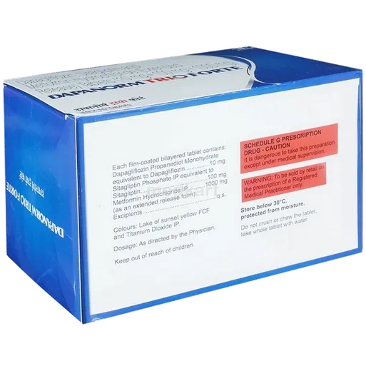 dapanorm trio forte tablet 10's